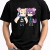Cute Hearts Chibi Couple T Shirt 2