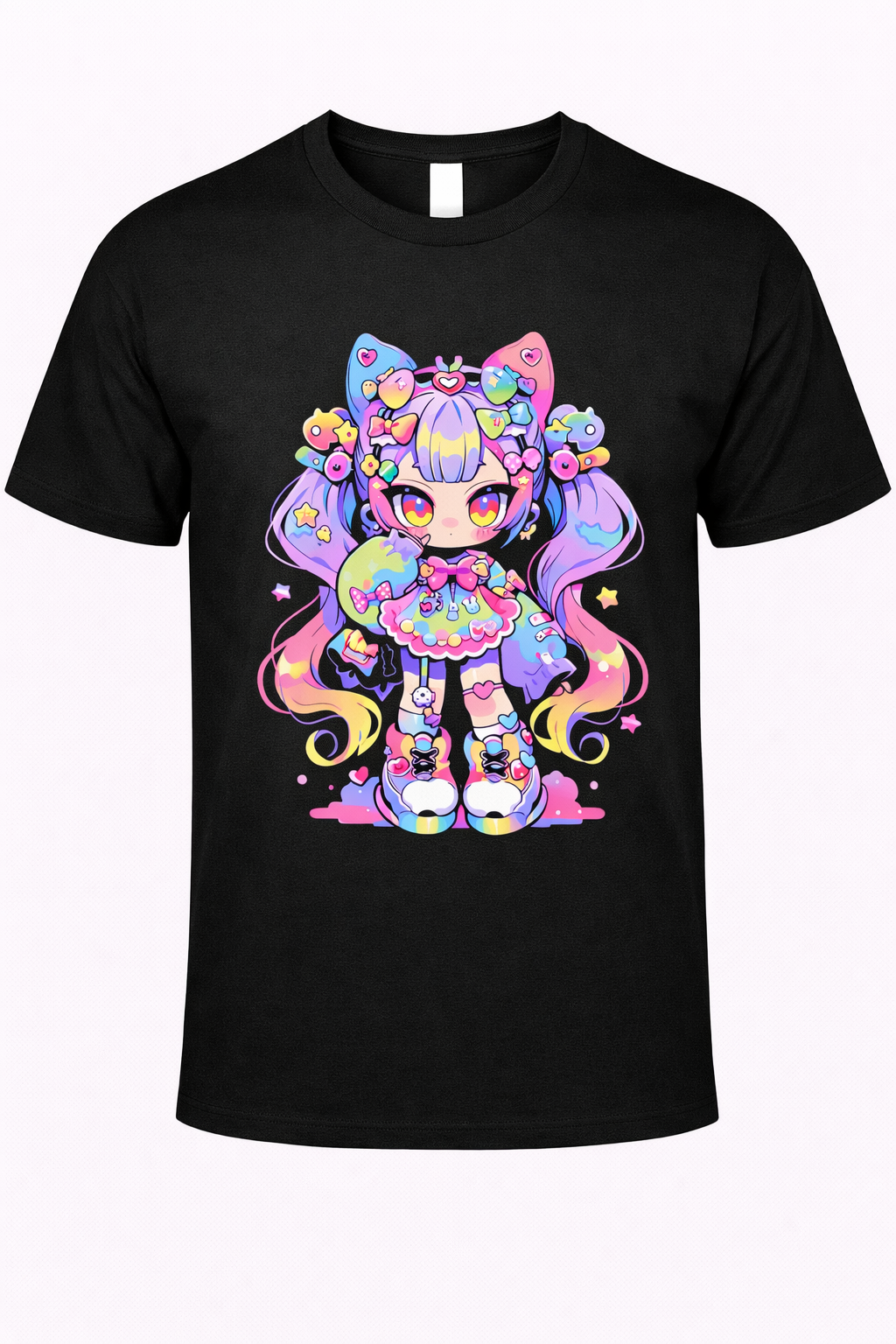 Cute Pop Chibi Graphic Tee