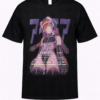 Cyber Anime Inspired Graphic T Shirt