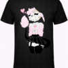 Kawaii Goth Kitty Graphic Tee